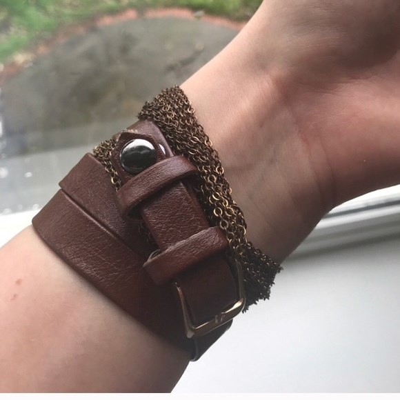 ▫️La Mer▫️ Brown Wrap Watch - Picture 4 of 4